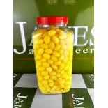 Large Jar Of Sweetshop Lemon Sherberts, Sealed