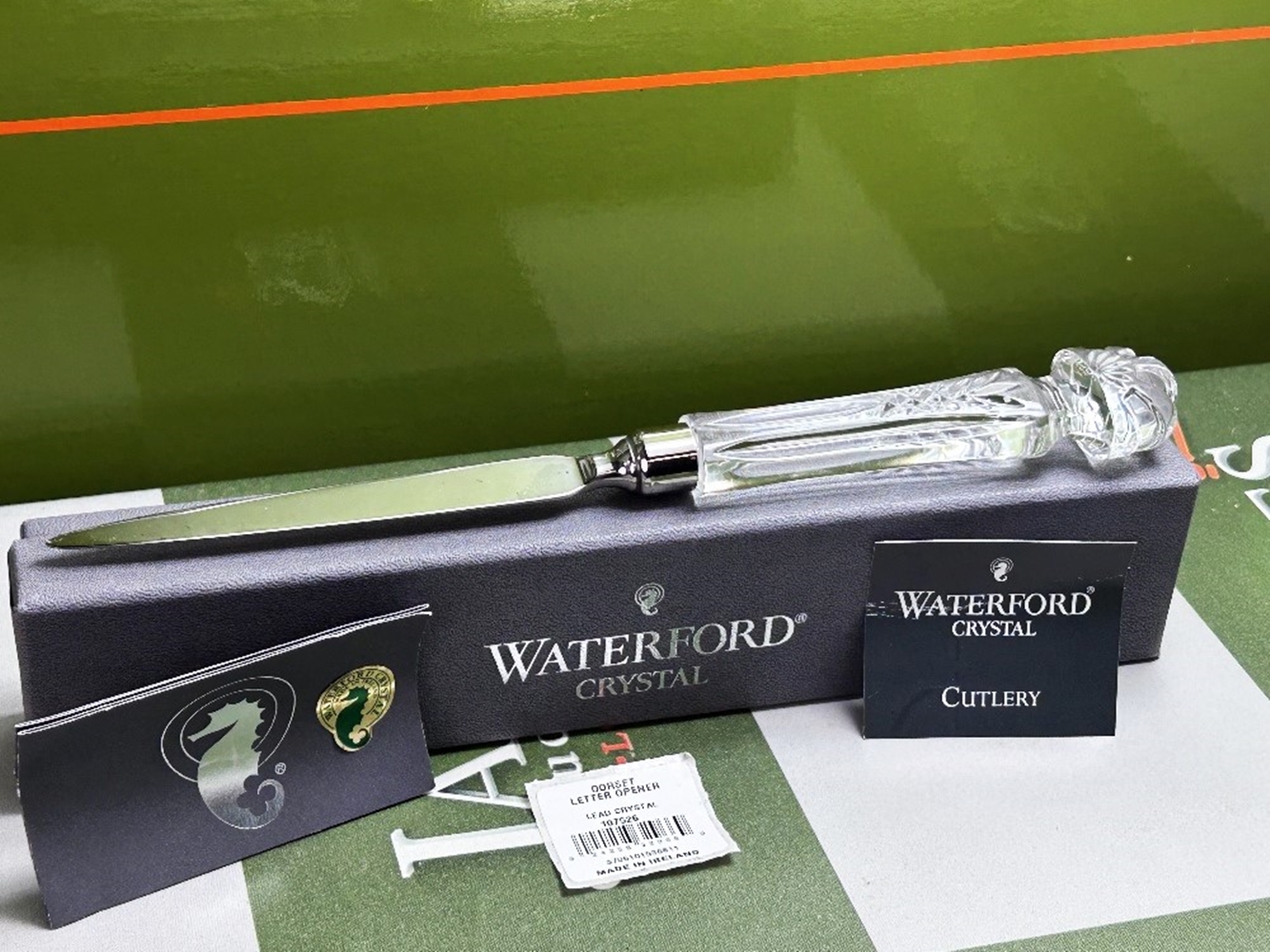 Waterford Ireland-Crystal Letter Opener Unused Example - Bild 5 aus 5