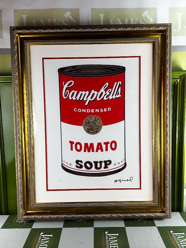 Andy Warhol-(1928-1987) Campbells Soup Numbered Lithograph - Image 7 of 7