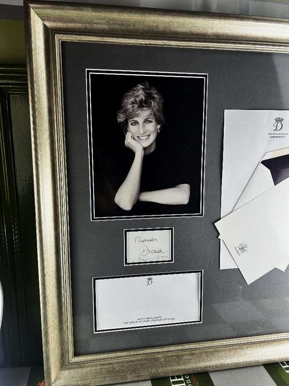 Lady Diana Spencer One of a Kind Signed Montage. - Image 6 of 6