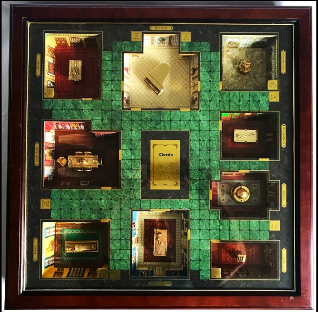 Cluedo The Franklin Mint 24 Carat Gold Plated Edition - Image 6 of 12