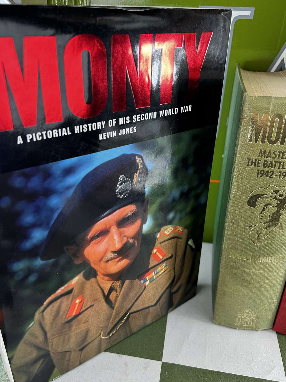 Collection Of Military Themed Hardback Books-Monty- - Image 4 of 5