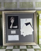 Lady Diana Spencer One of a Kind Signed Montage.