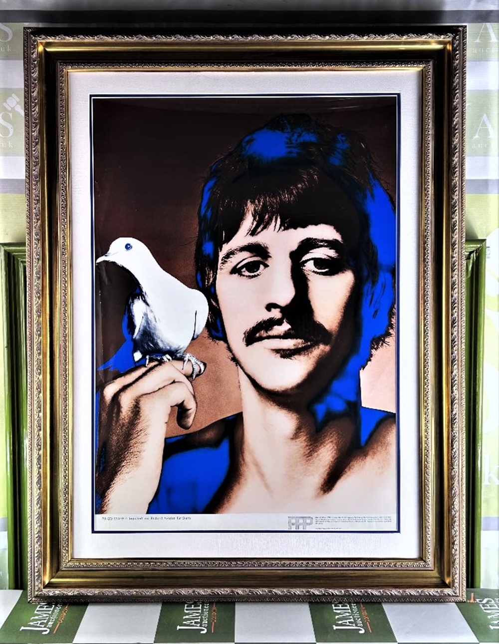 Original 1967 Vintage Ringo Starr Beatles Richard Avedon - Image 8 of 8