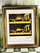 Andy Warhol (1928-1987) Last Supper Numbered Lithograph