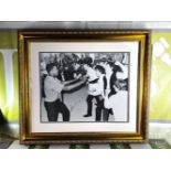 Framed Muhammad Ali & The Beatles Feb 18th 1964-Signed Photo