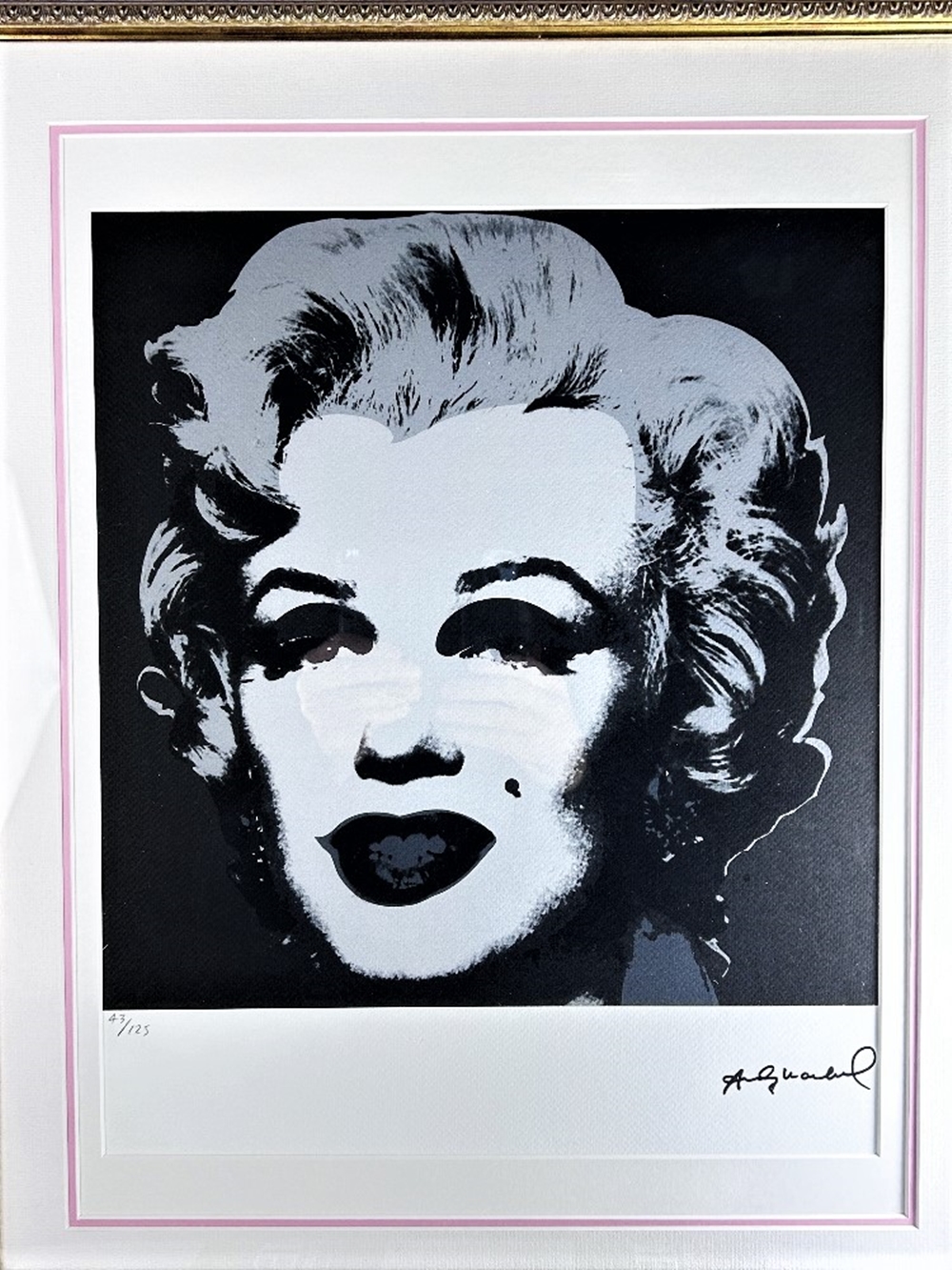 Andy Warhol (1928-1987) Marilyn Numbered Lithograph - Image 3 of 7