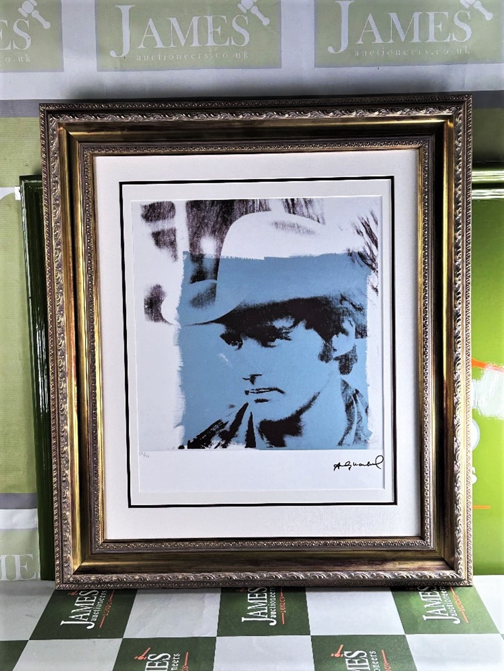Andy Warhol (1928-1987) Dennis Hopper Numbered Lithograph - Image 2 of 8