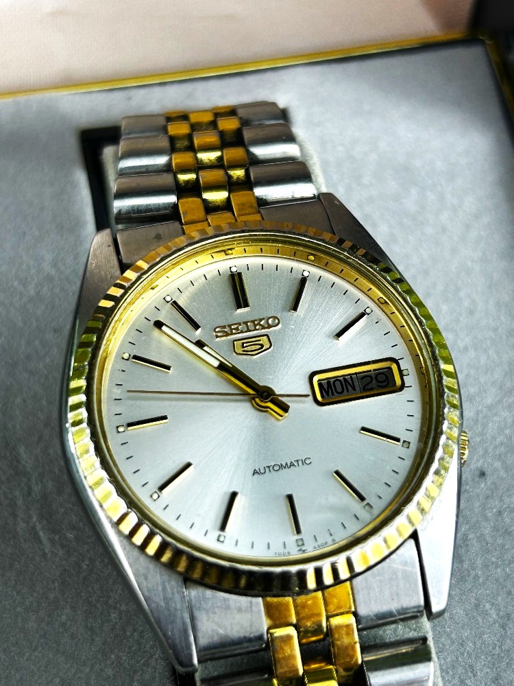 Seiko 5 Automatic Vintage Watch - Image 4 of 4