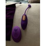 RRP �29.99 Remote control 12 speed Thrill seeker vibrating egg purple
