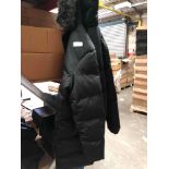 men’s KWD black coat RRP£49.99
