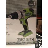 boxed Green-Works tools Drill GD24BD RRP £64.99