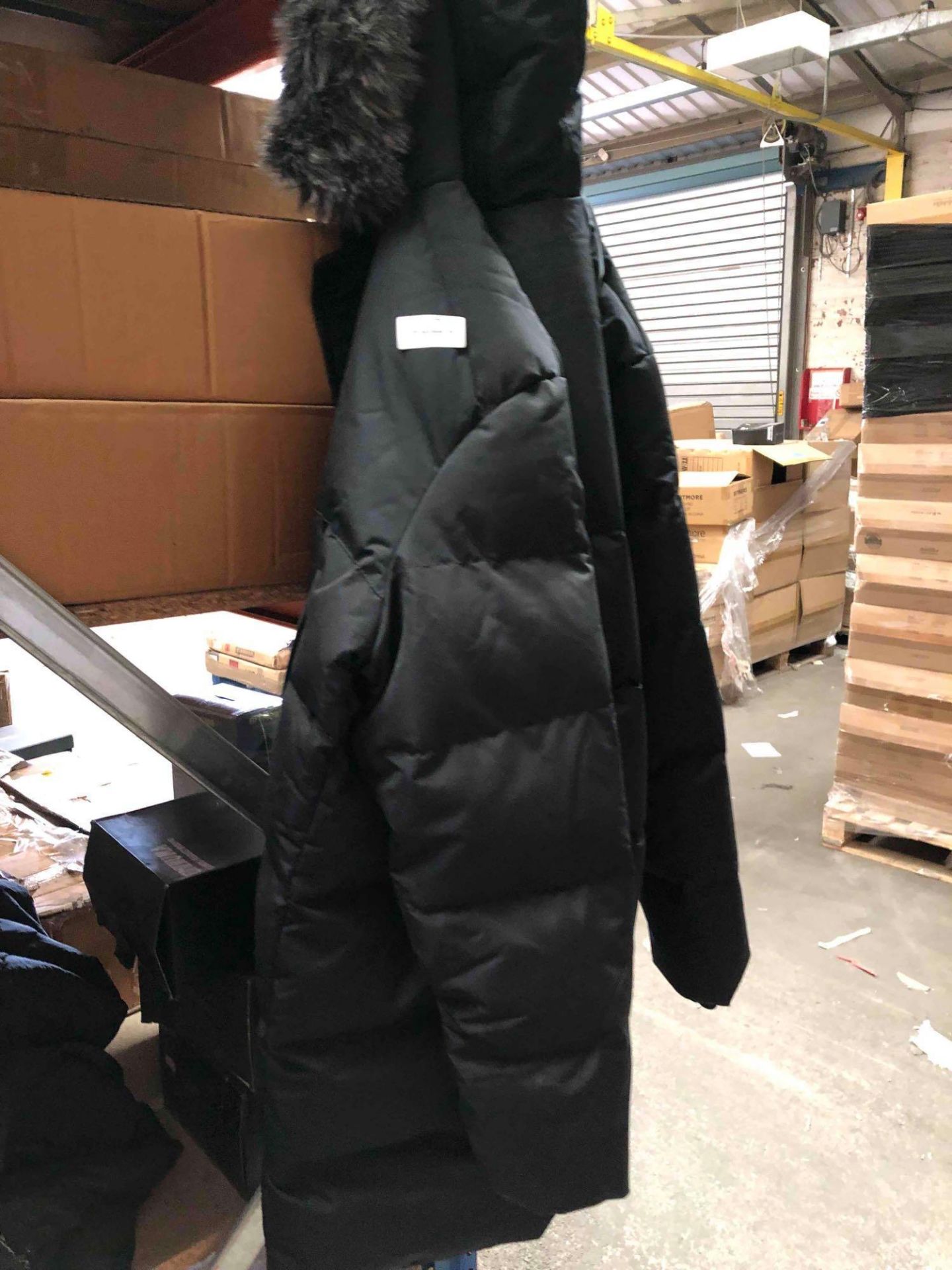 not bagged men’s KWD black coat RRP£49.99