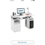 Brand new boxed piranha tetra white desk RRP £119.99