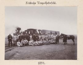 Eisenbahn - - Feldeisenbahn. 1. Corp.