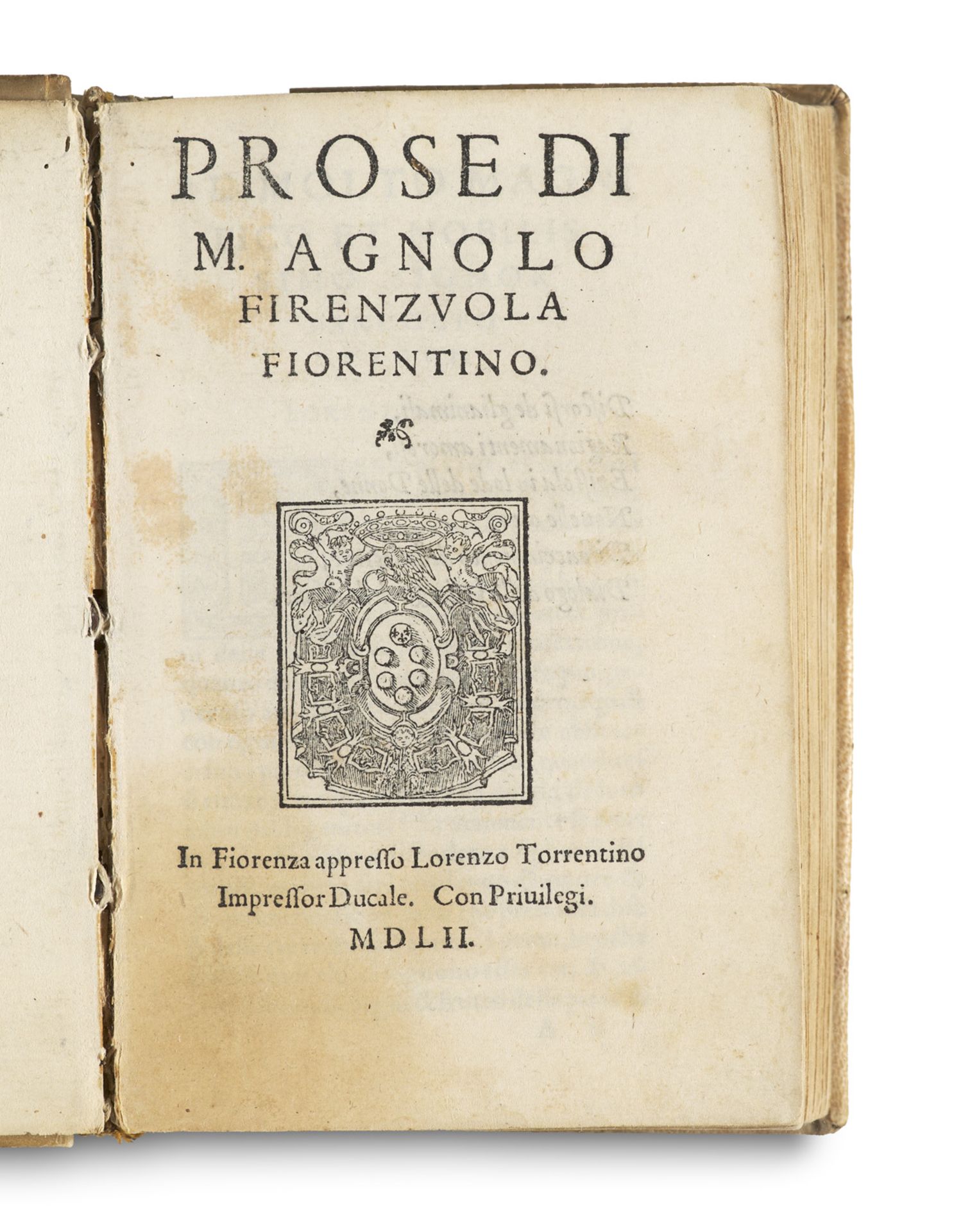 Agnolo Firenzuola. Prose di M. Agnolo