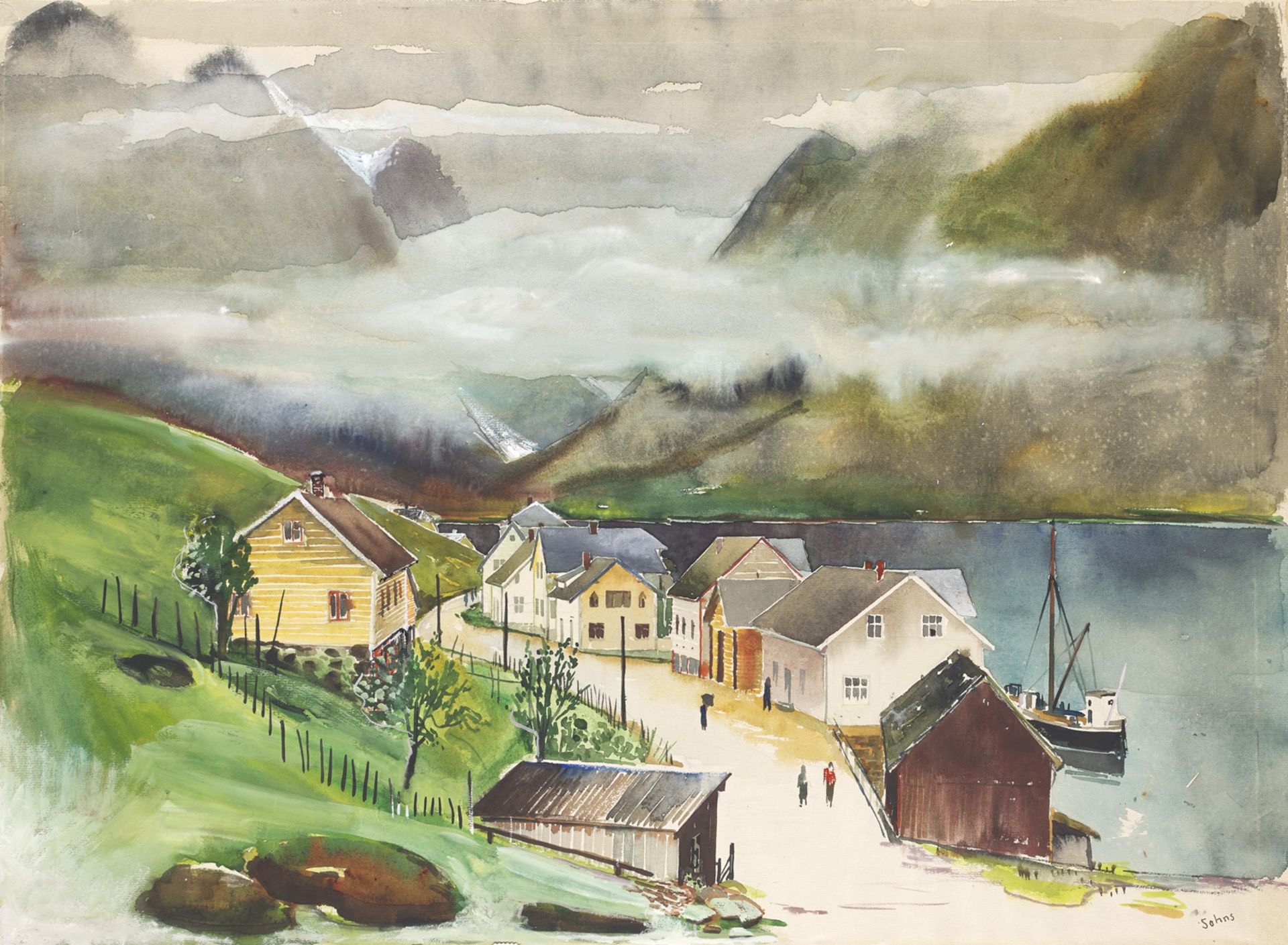 Norwegen - - Kurt Sohns.  (1907