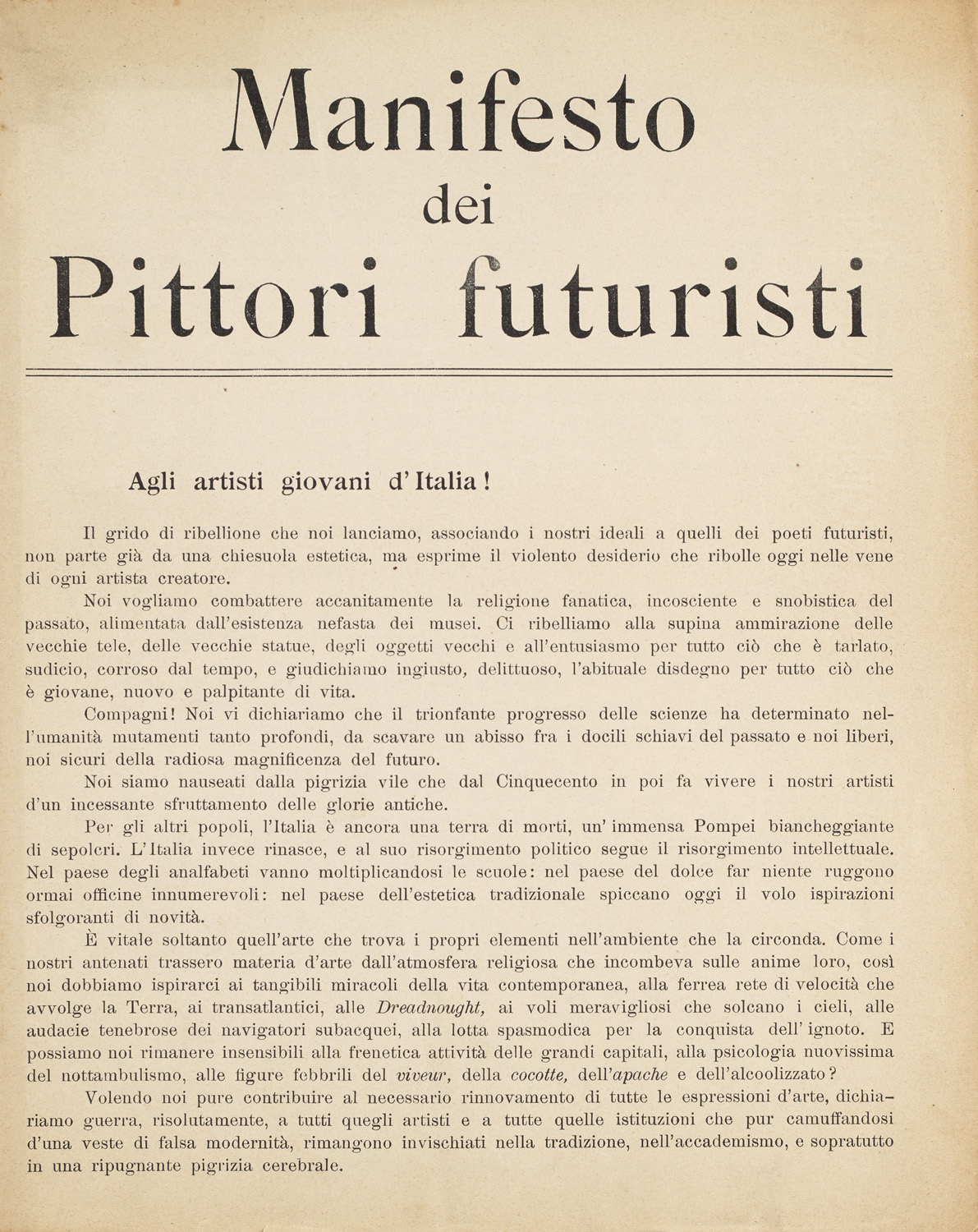 Futurismus - - F. T. Marinetti, - Image 5 of 5