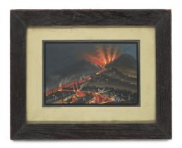 Italien - - Ausbruch des Vesuv am 13.