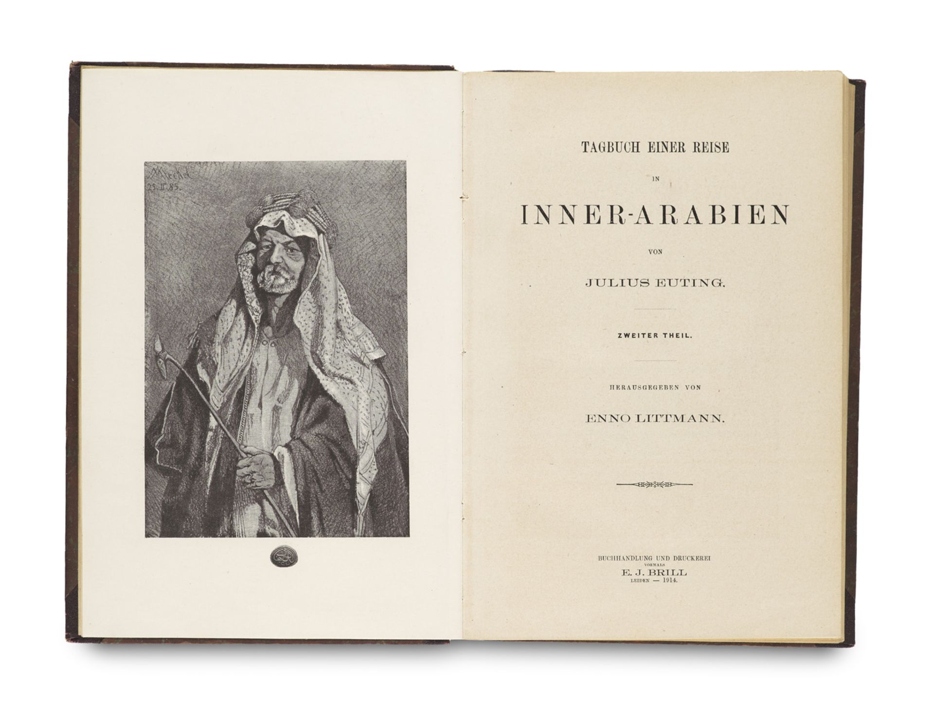 Arabien - - Julius Euting. Tagebuch