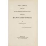 Philosophie - - Ernst von Lasaulx.