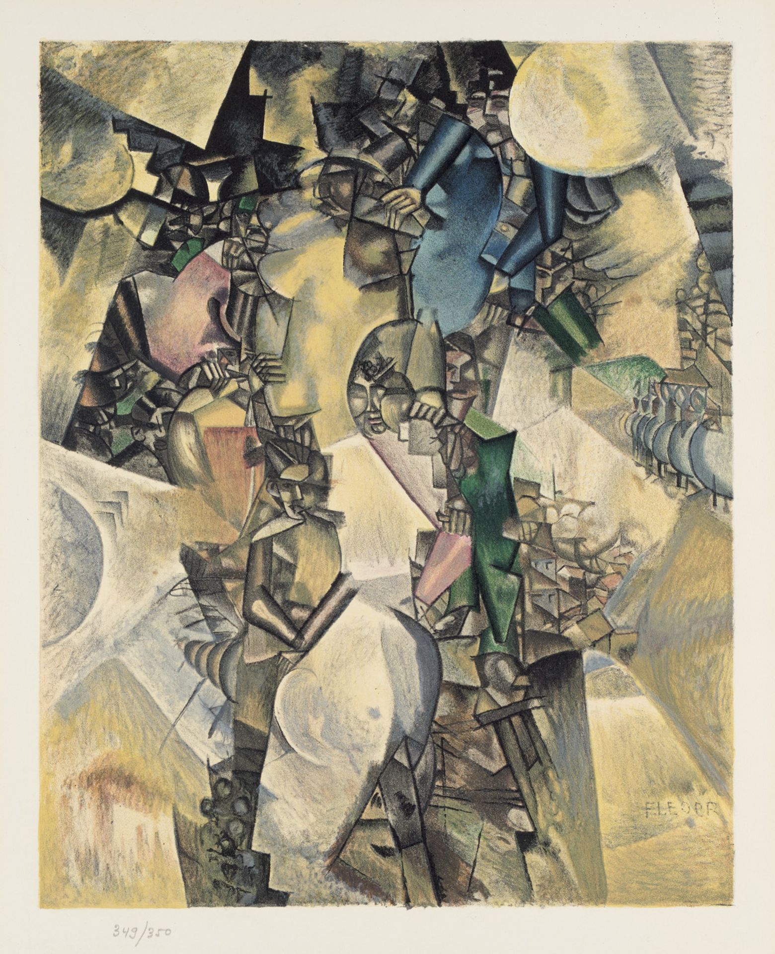 Fernand Léger (nach). La Noce