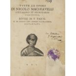 Niccolo Machiavelli. Tutte le opere,