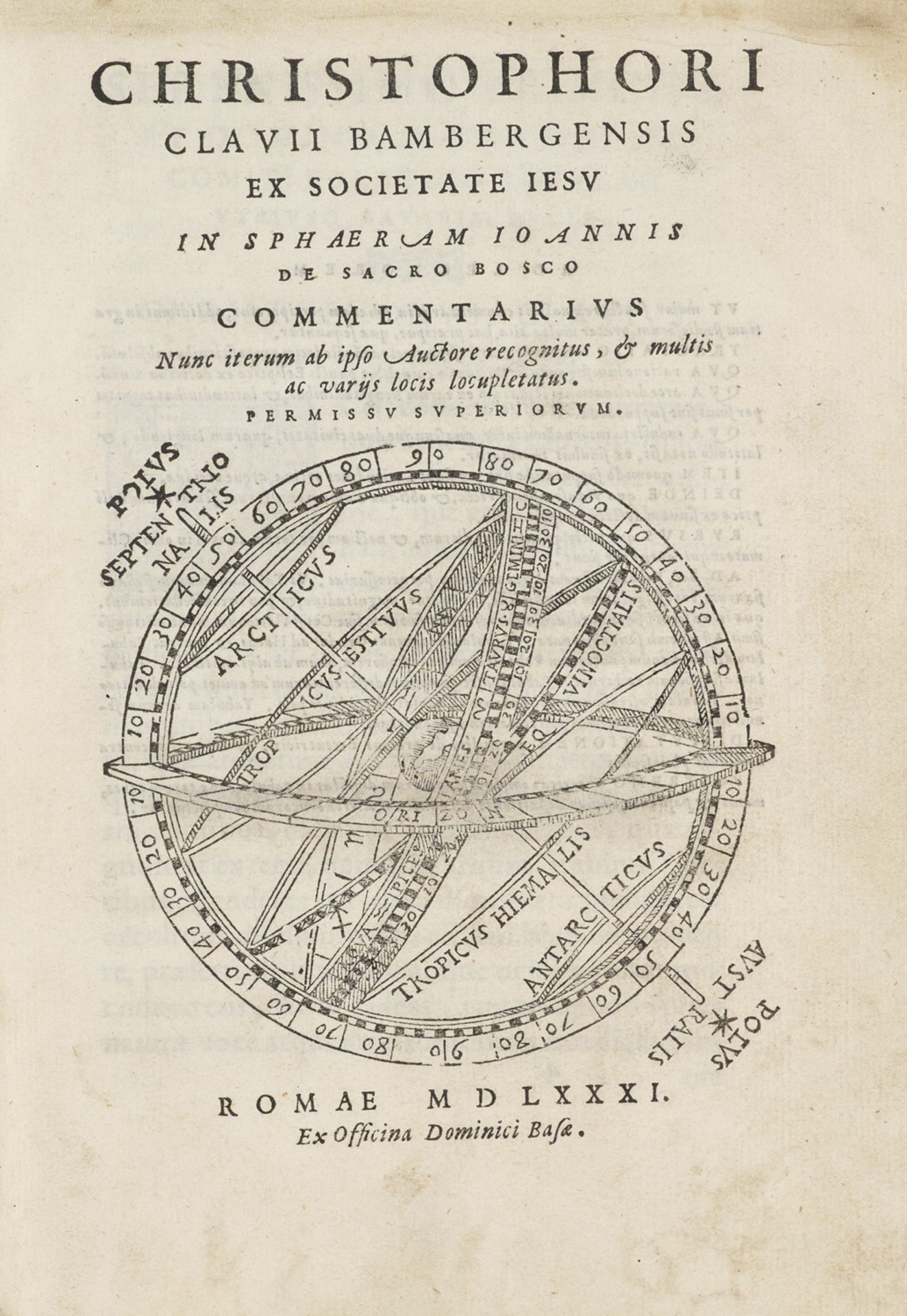 Astronomie - - Christoph Clavius. In