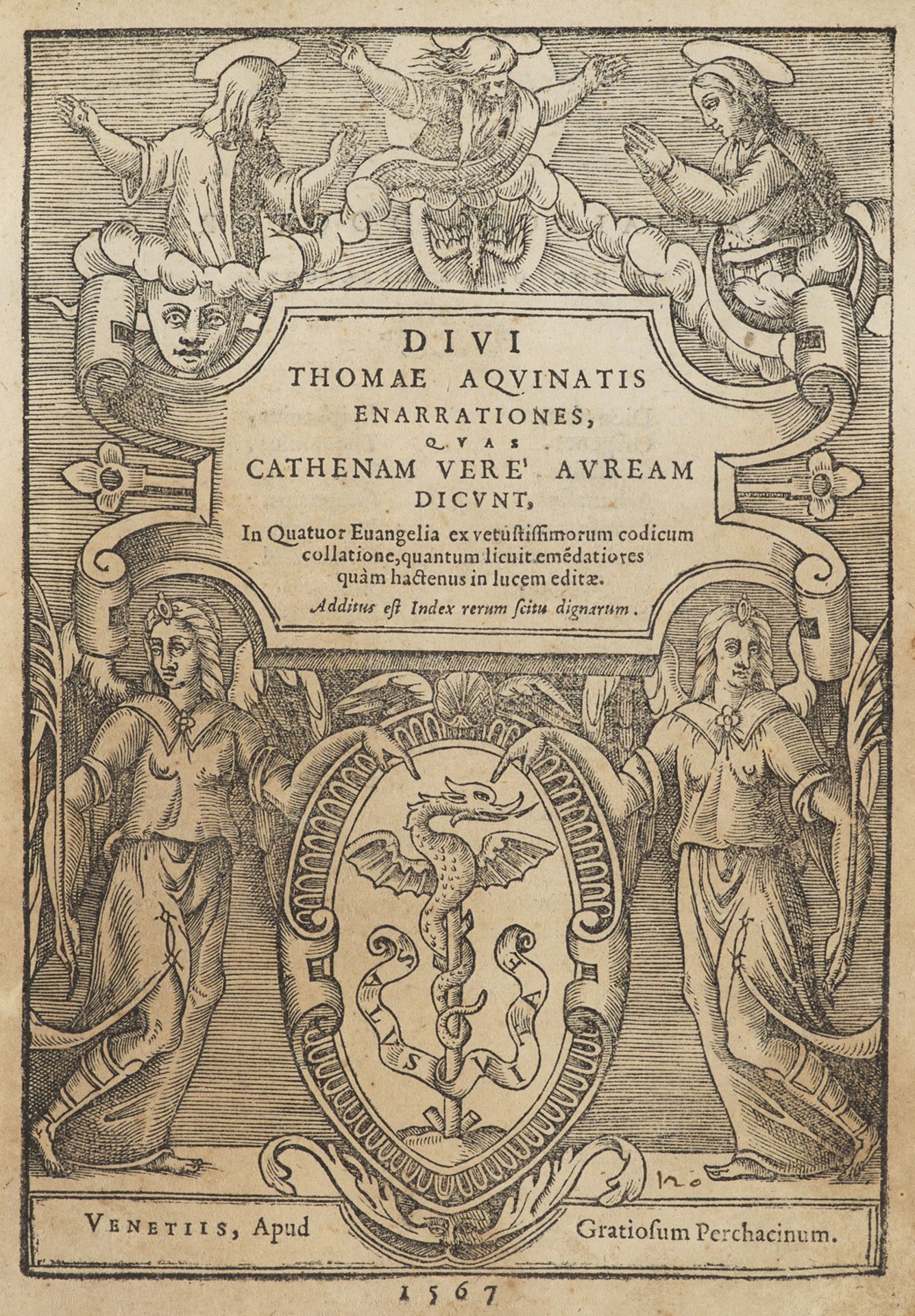 Thomas von Aquin. Divi Thomae