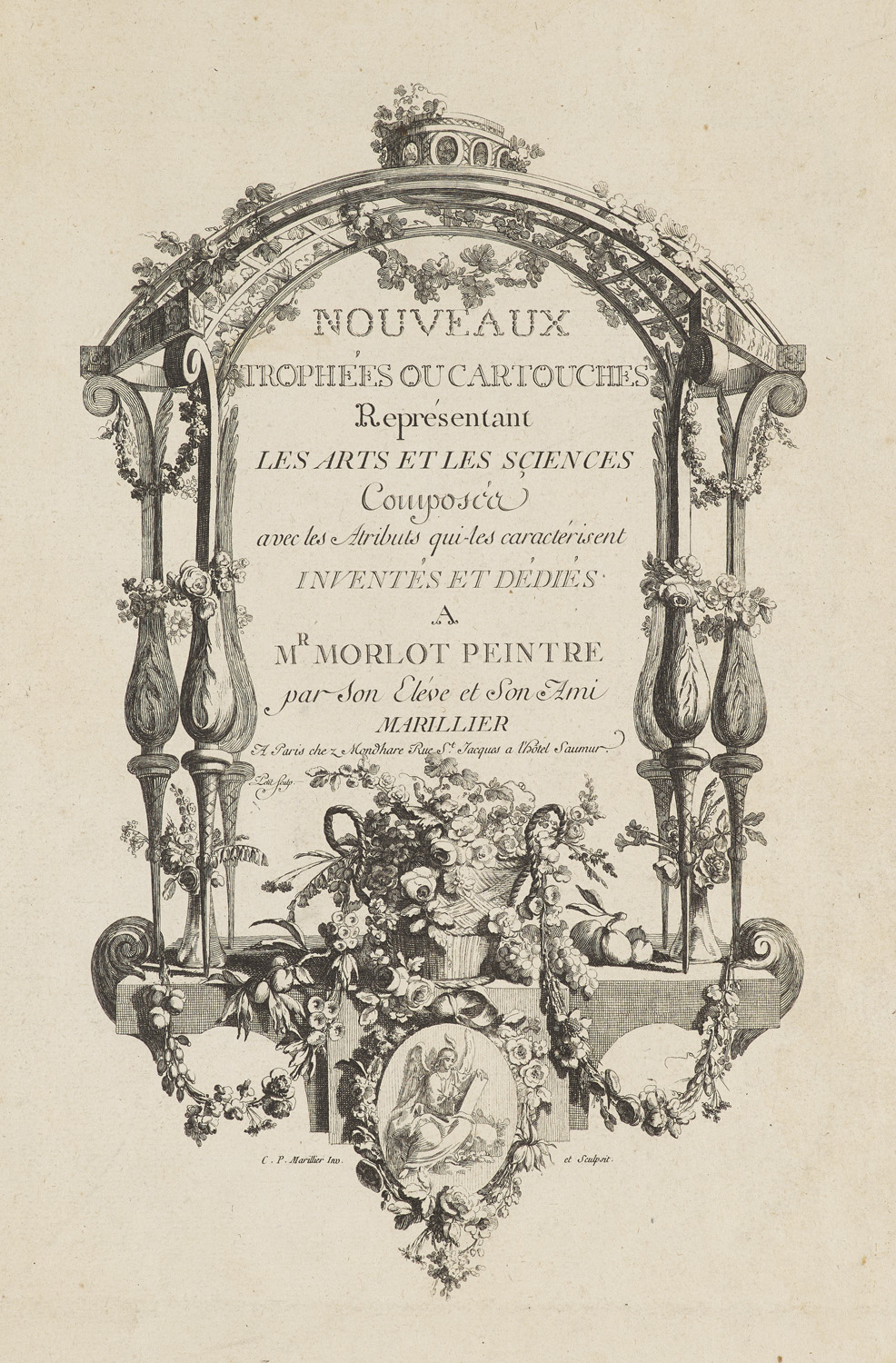 Clément-Pierre Marillier. (1740 - - Bild 3 aus 3