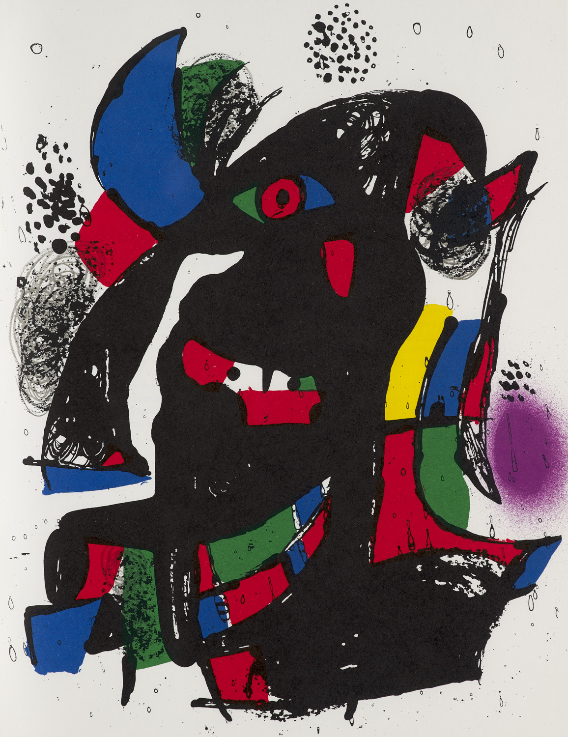 Joan Miró. Der Lithograph IV.