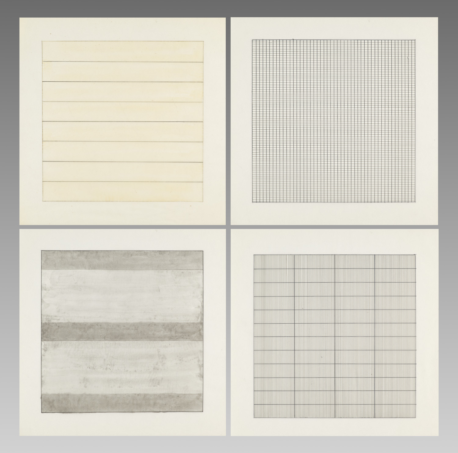 Minimalismus - - Agnes Martin.  (1912