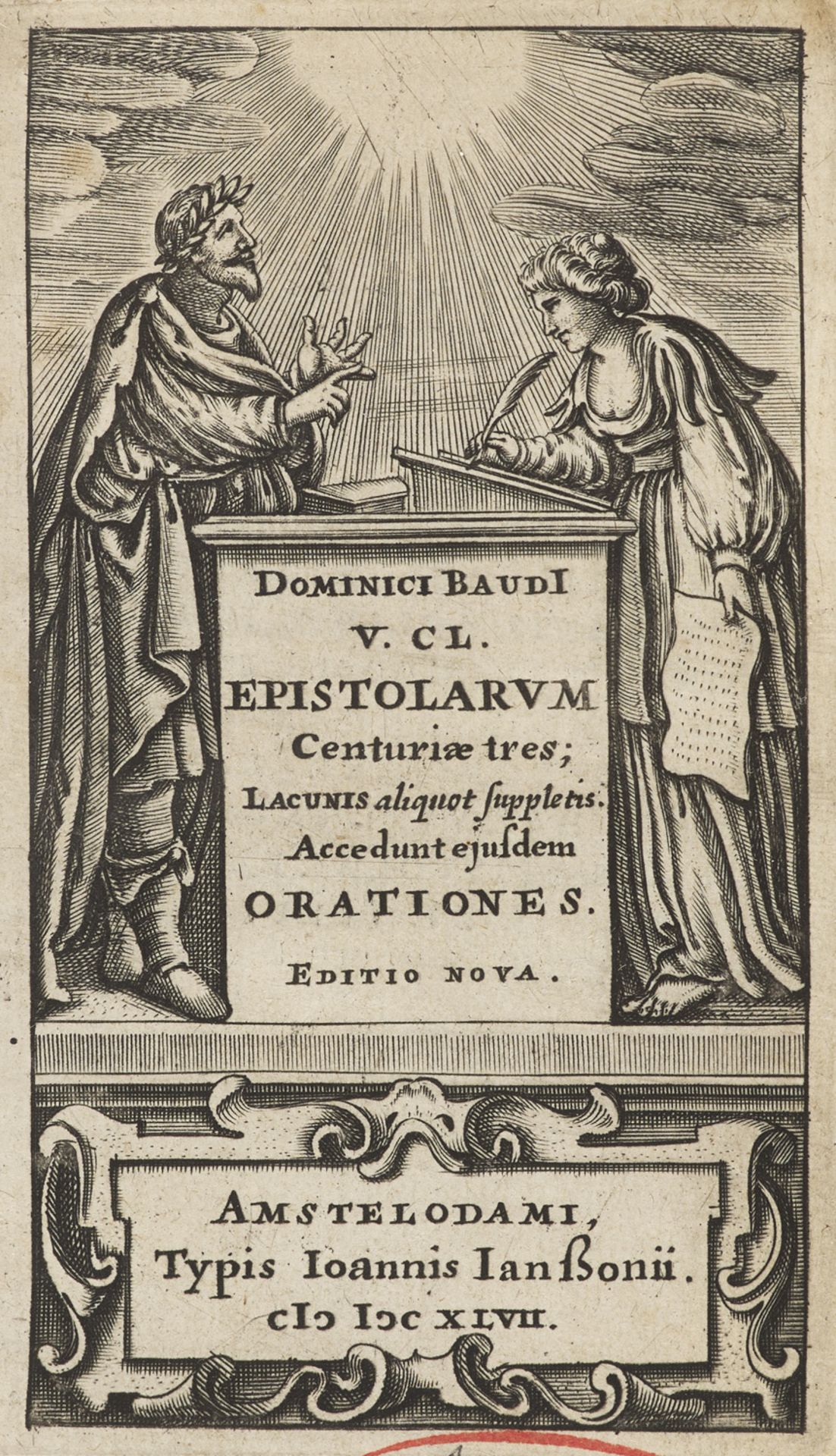 Dominicus Baudius. Epistolarum