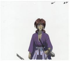 Himura Kenshin, Original Japanese Anime Production Cel