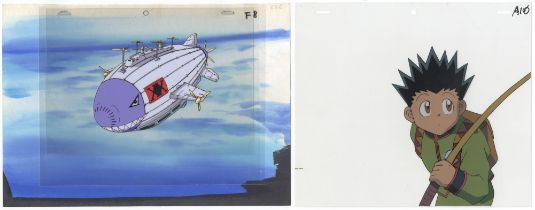 Set of 2, Hunter X Hunter, Original Japanese Production Cel