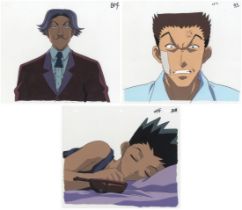 Set of 3, Hunter X Hunter, Original Japanese Production Cel