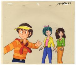 Urusei Yatsura, Original Japanese Anime Production Cel