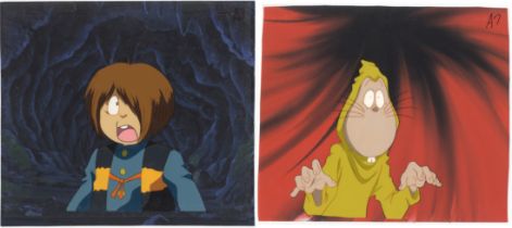 GeGeGe no Kitaro, Set of 2, Original Japanese Production Cel