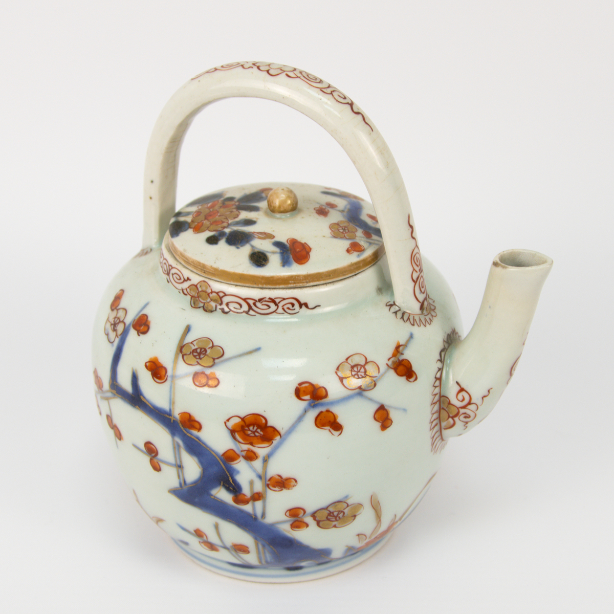 Imari-ware, Teapot, Original Japanese Ceramics - Image 2 of 3