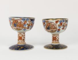 Two stem cups, Original Japanese Ceramics