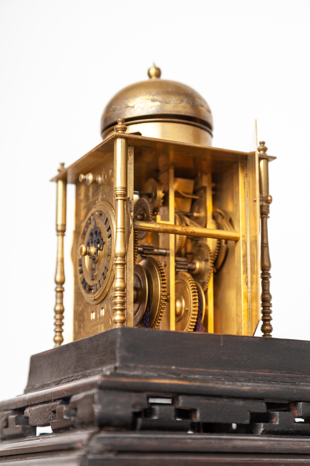 Dai-dokei Lantern Clock, Original Japanese Antique - Image 3 of 6