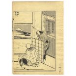 Hokusai, 100 Views of Mt Fuji, Japanese Wodoblock Print