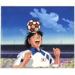 Captain Tsubasa, Football Anime, Japanese Production Cel