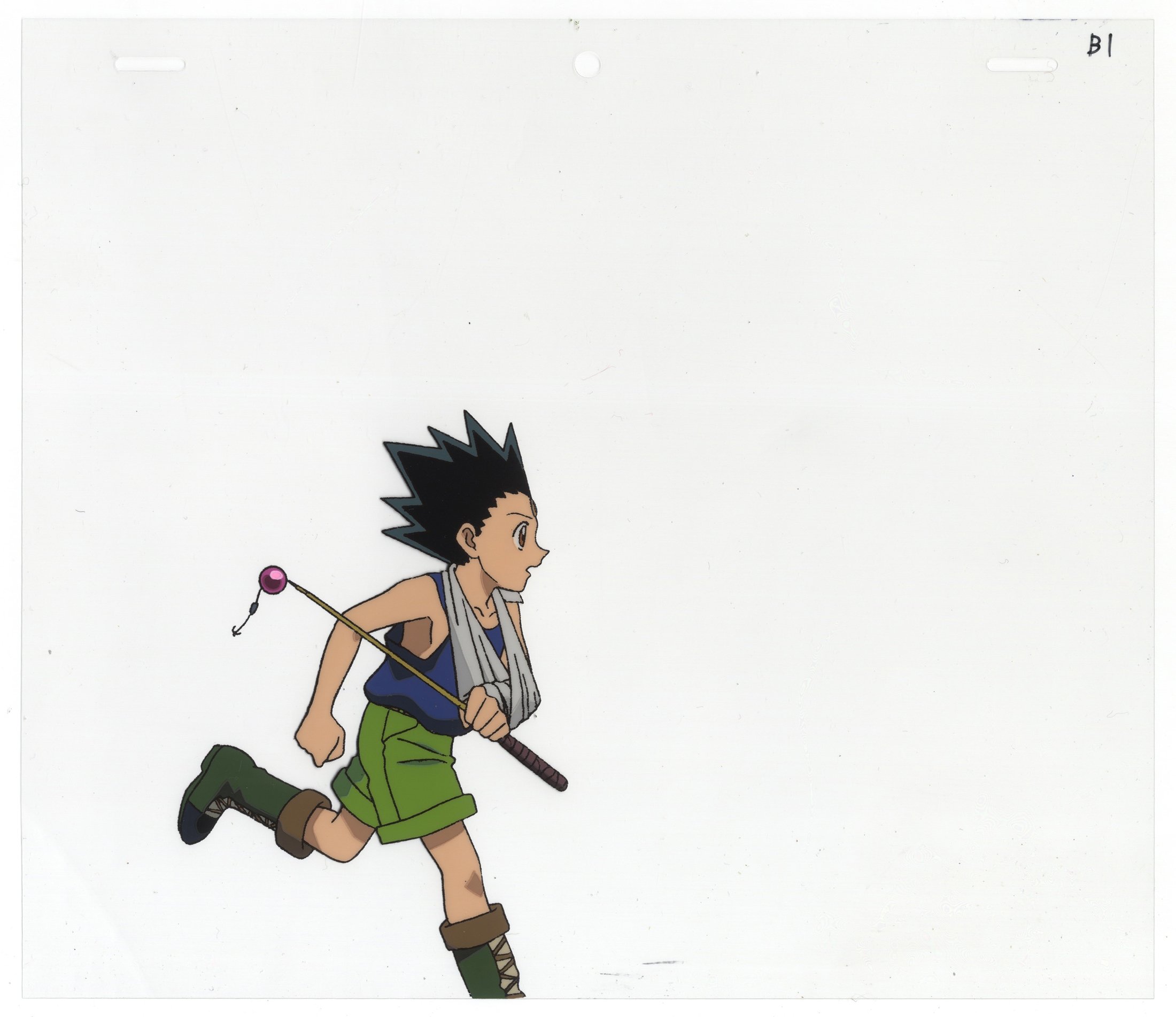 Set of 2, Hunter x Hunter, Japanese Anime Production Cel - Image 2 of 6