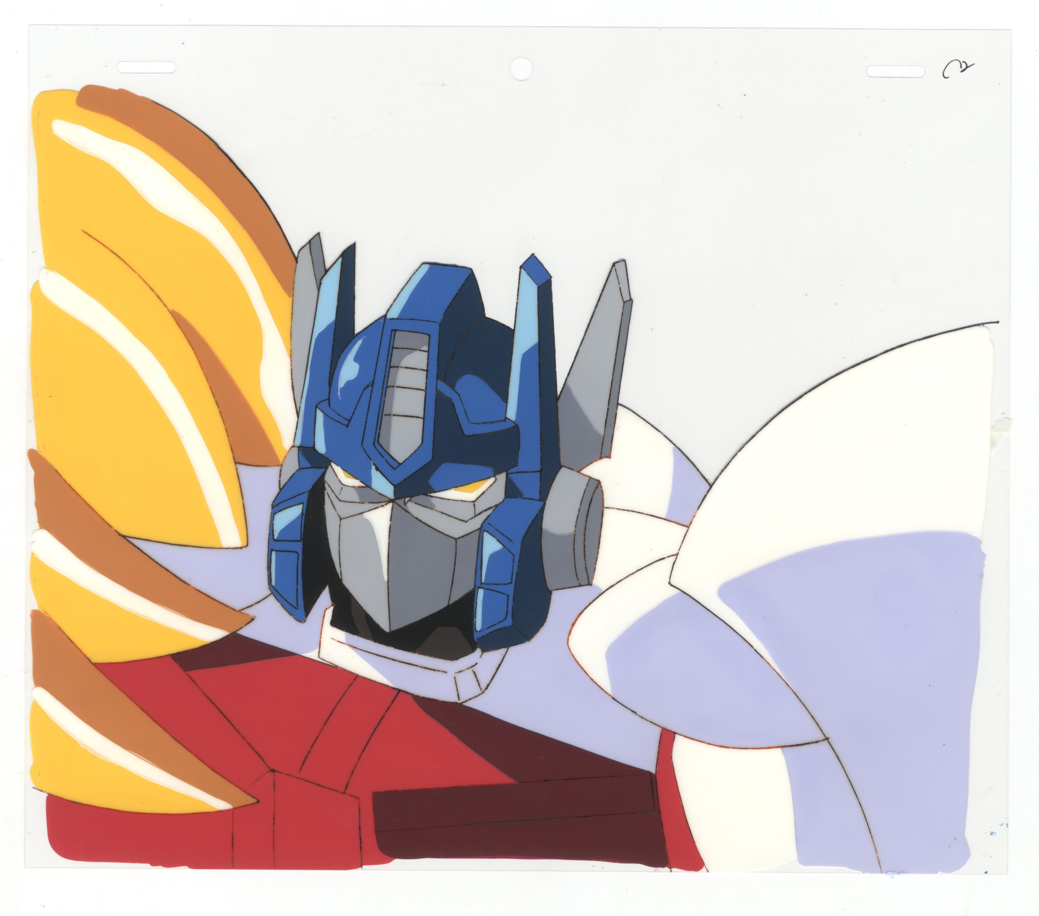 Set of 3 Transformers Japanese Anime Cels - Image 2 of 11