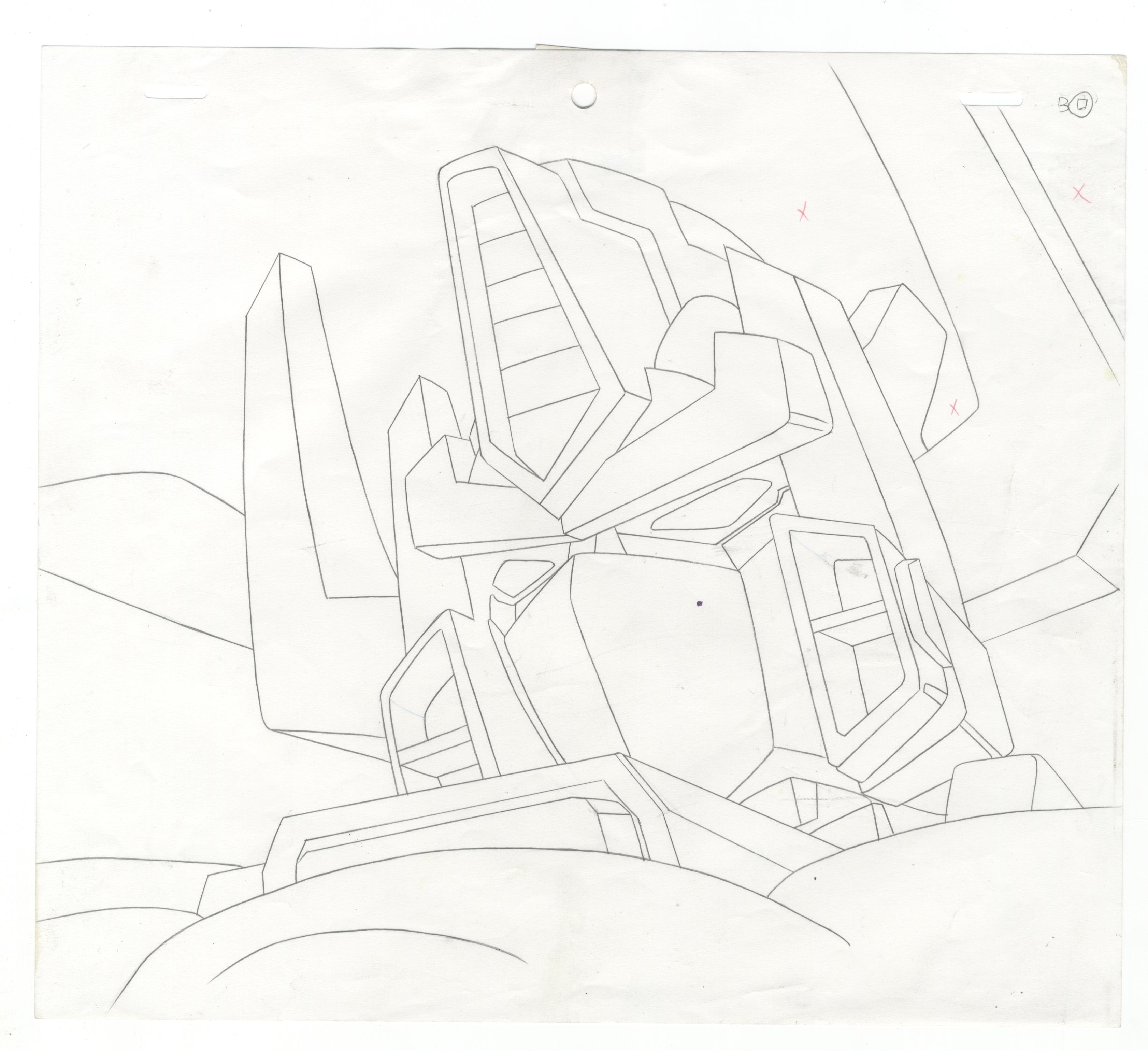 Set of 3 Transformers Japanese Anime Cels - Image 10 of 11