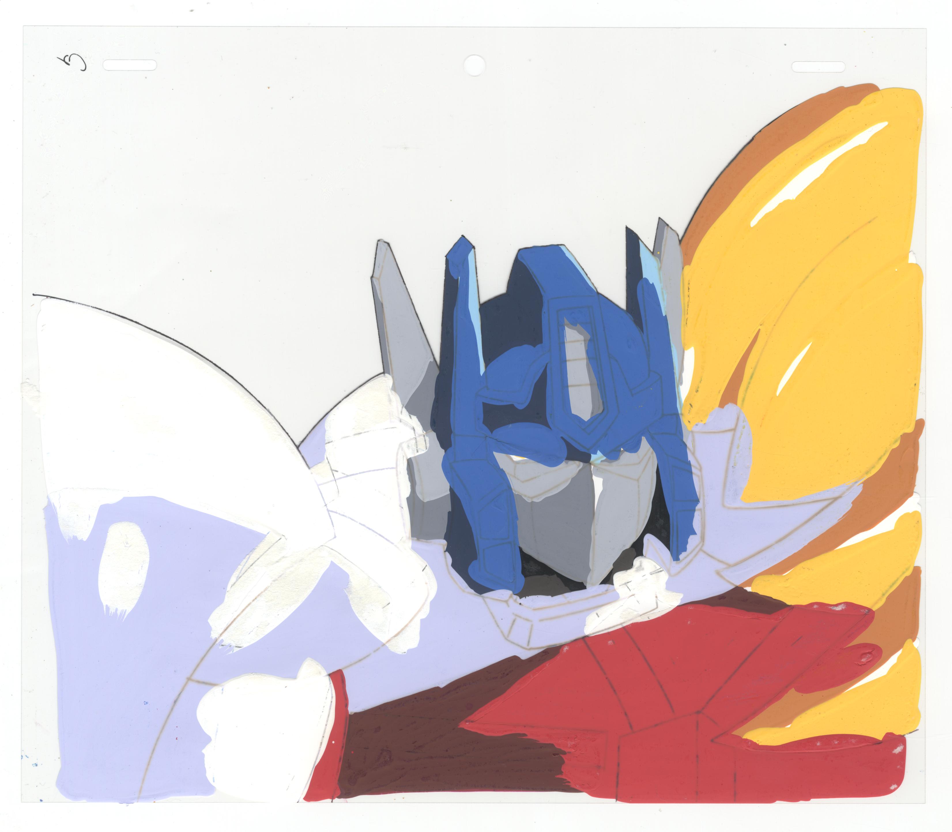 Set of 3 Transformers Japanese Anime Cels - Image 3 of 11