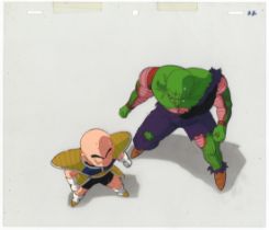 Krillin and Piccolo, Dragon Ball Z, Anime Production Cel