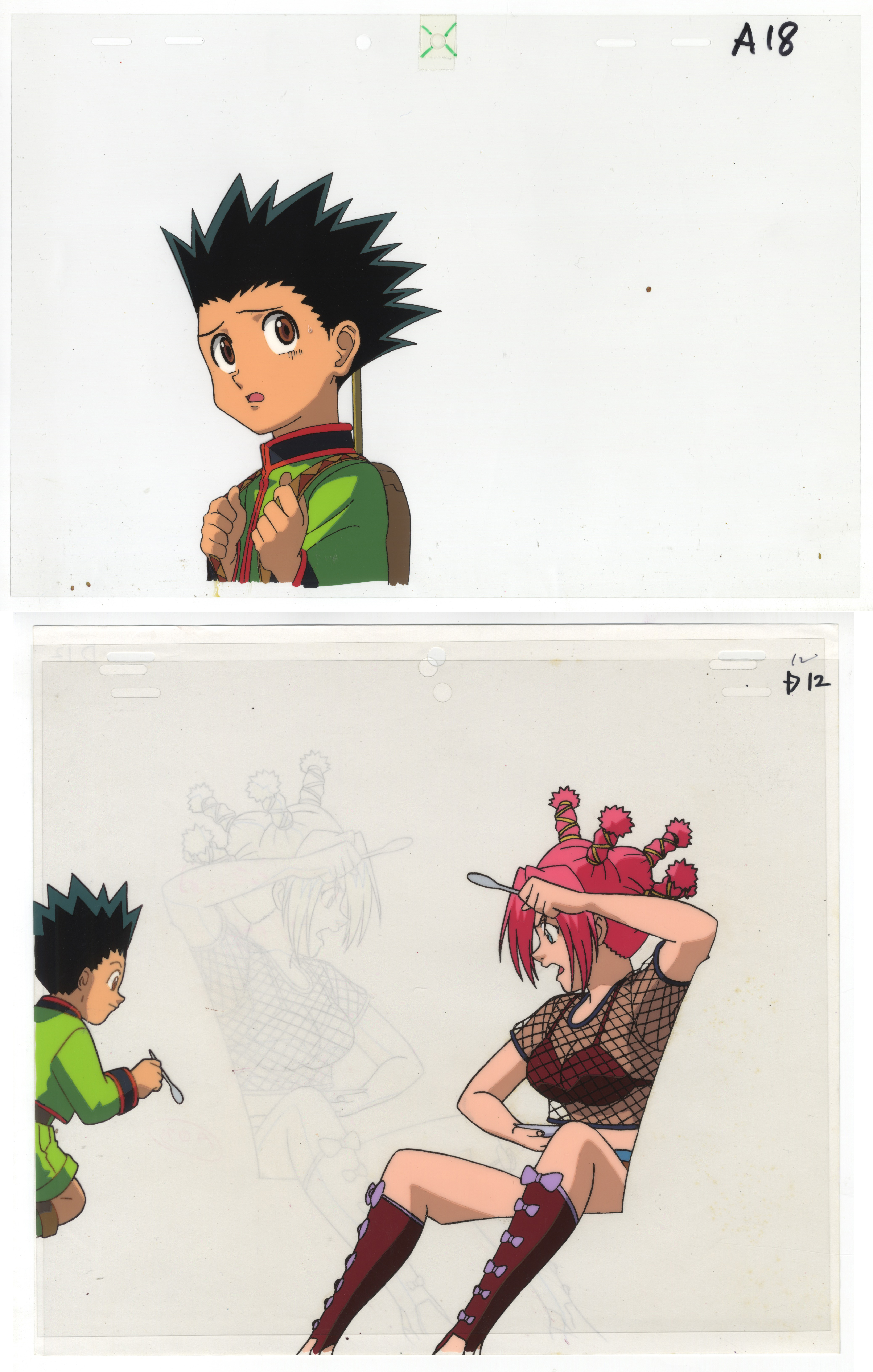 Hunter x Hunter, Set of 2, Japanese Production Cel