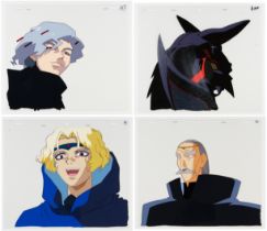 Set of 4, Anime, Original Japanese Production Cel